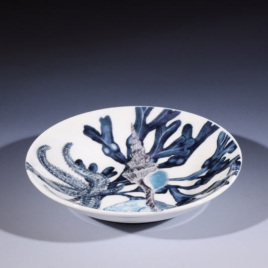 Beachcomber Nibbles Dish With Seashell Design