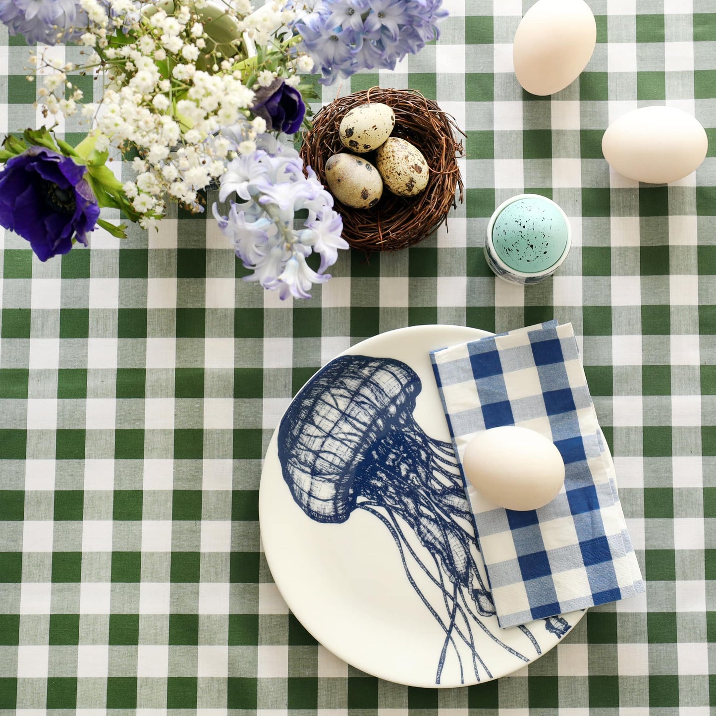 Bone China Jellyfish Side Plate