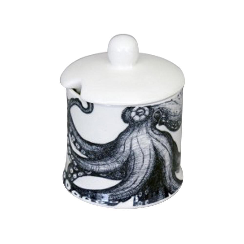 Bone China Octopus Jam Pot