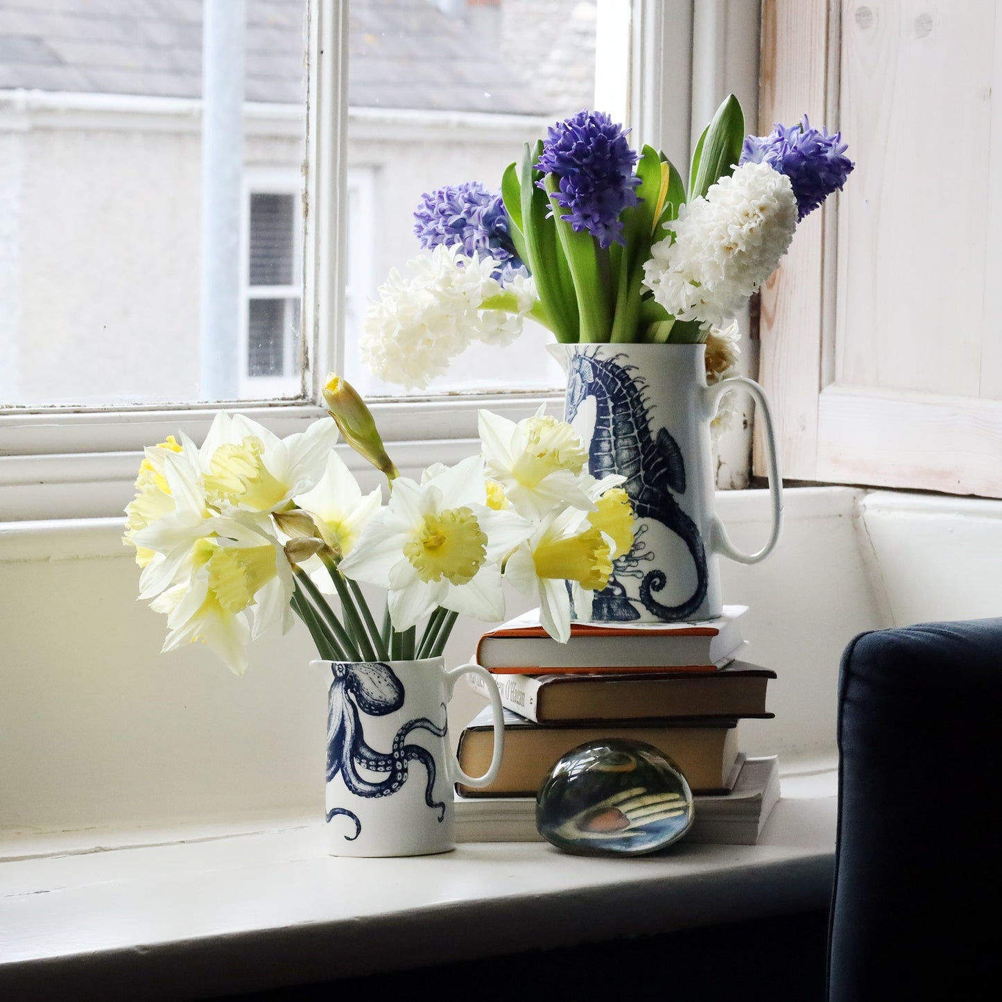 Bone China Octopus Jugs