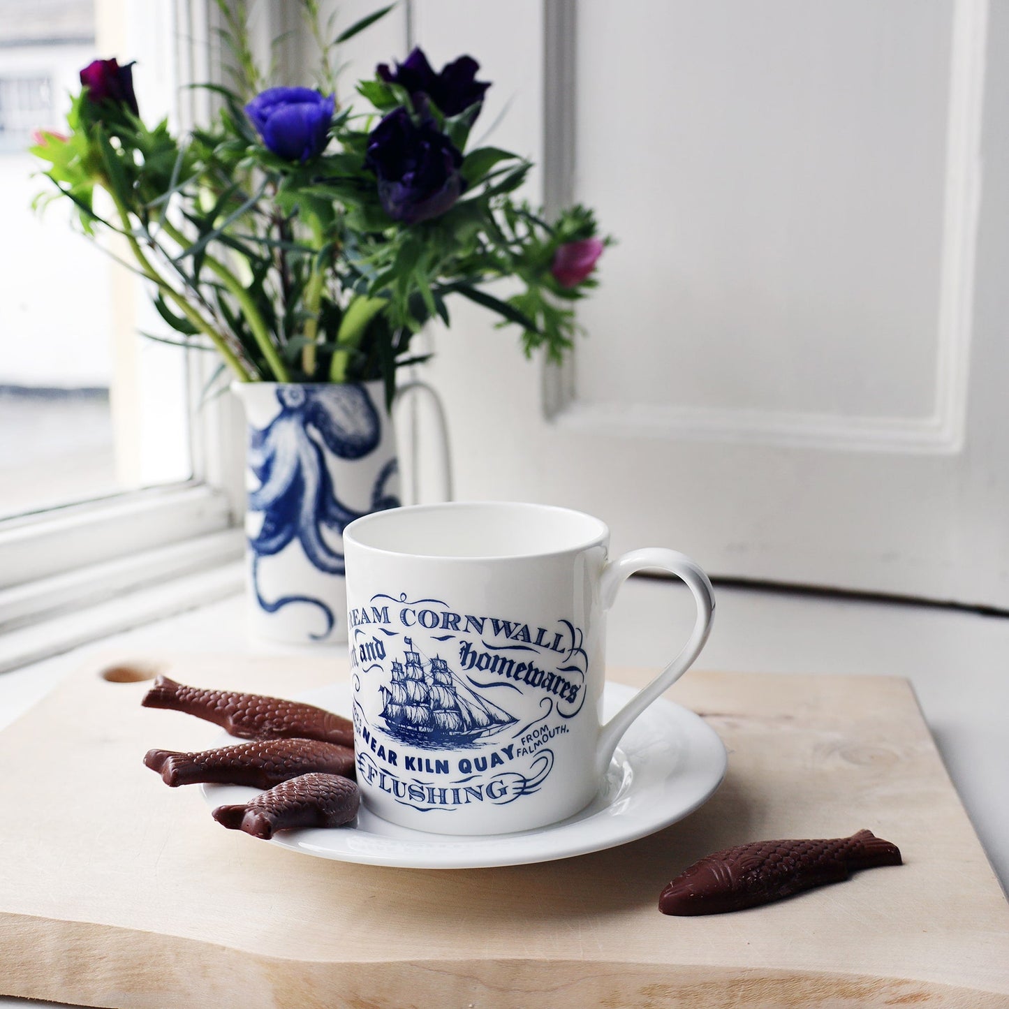 Bone China Kiln Quay Mug