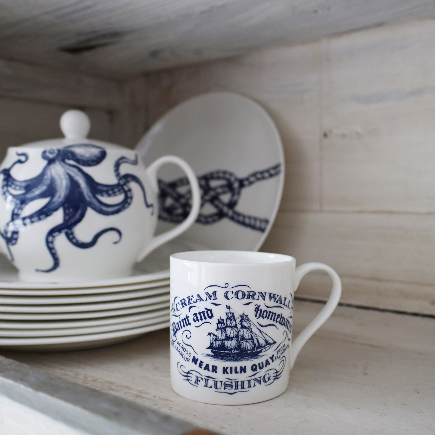 Bone China Kiln Quay Mug