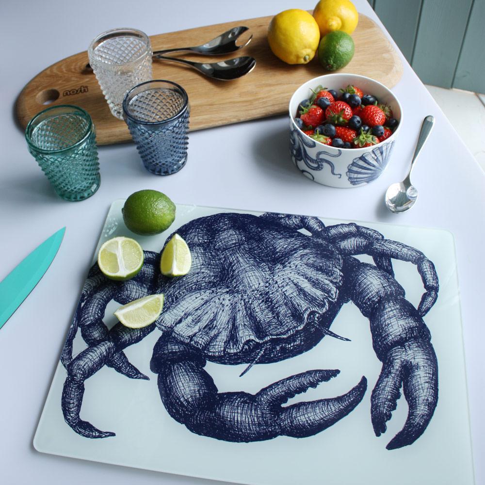 Crab Glass Worktop Saver